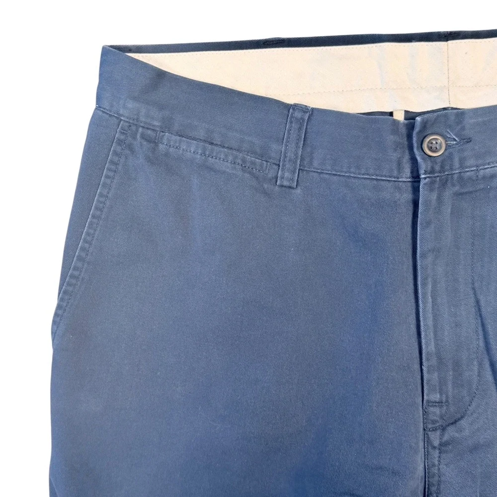 Vintage Polo Ralph Lauren Chino Pants Men 34x34 Blue Classic Fit Twill Prep Pony